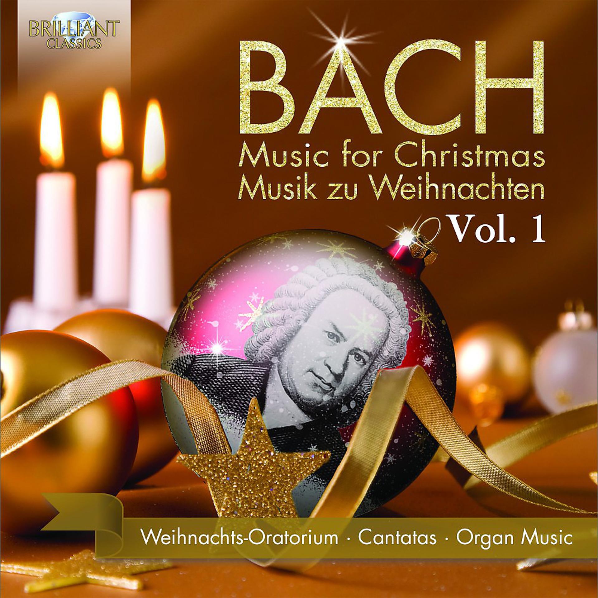 Постер альбома Bach for Christmas/Bach zu Weihnachten, Vol. 1