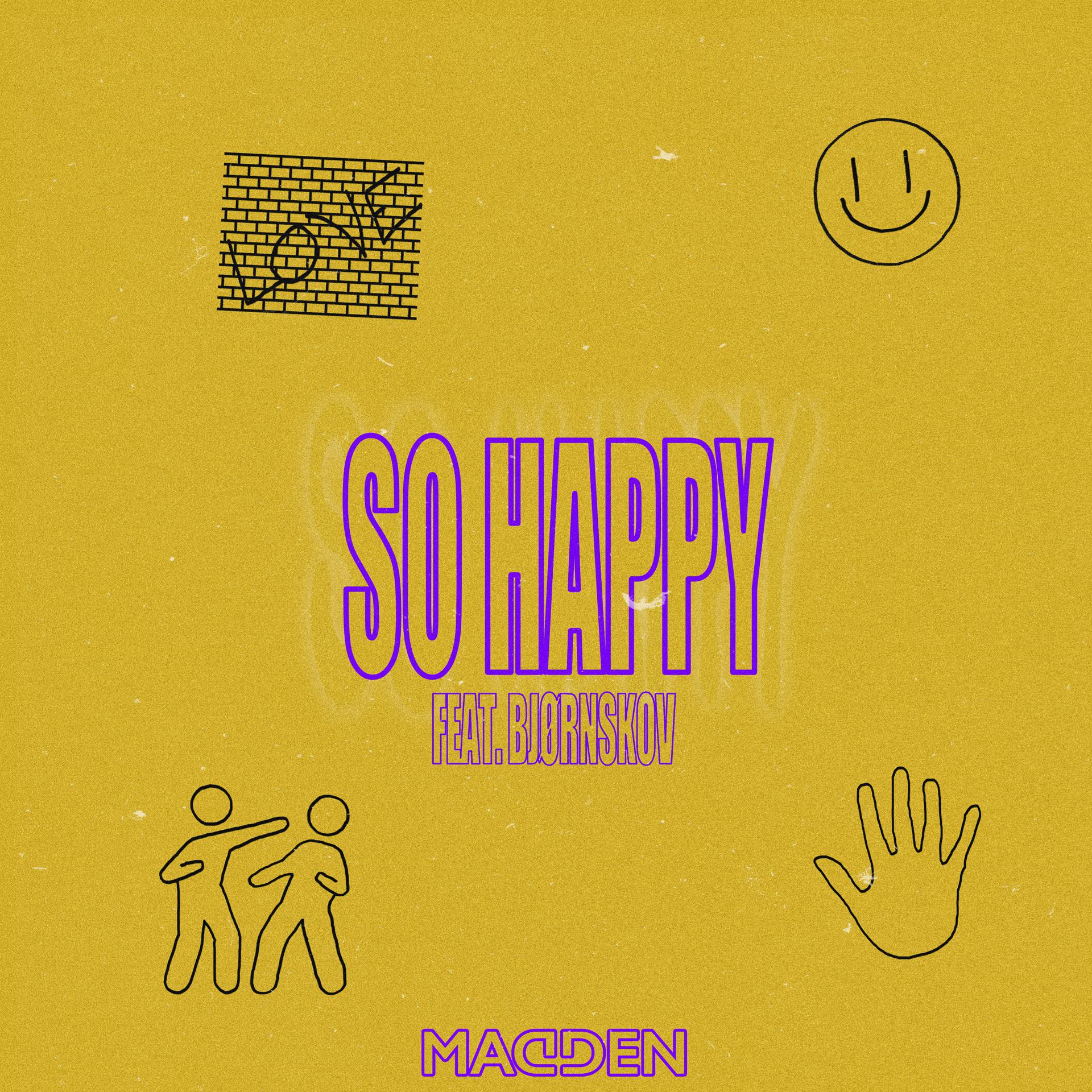 Постер альбома So Happy (feat. Bjørnskov)