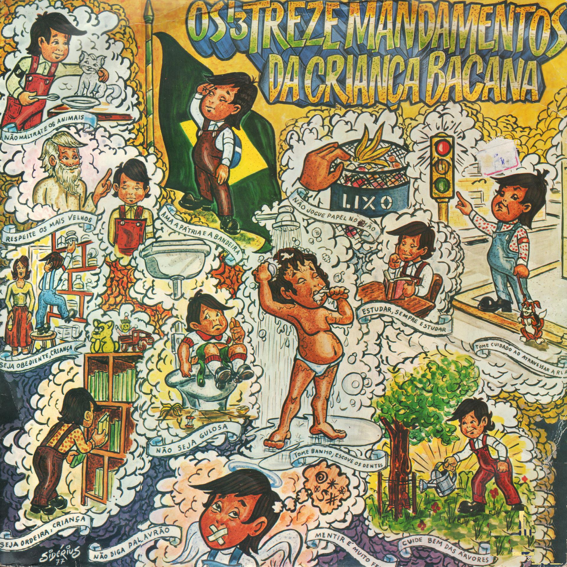 Постер альбома Os Treze Mandamentos da Criança Bacana