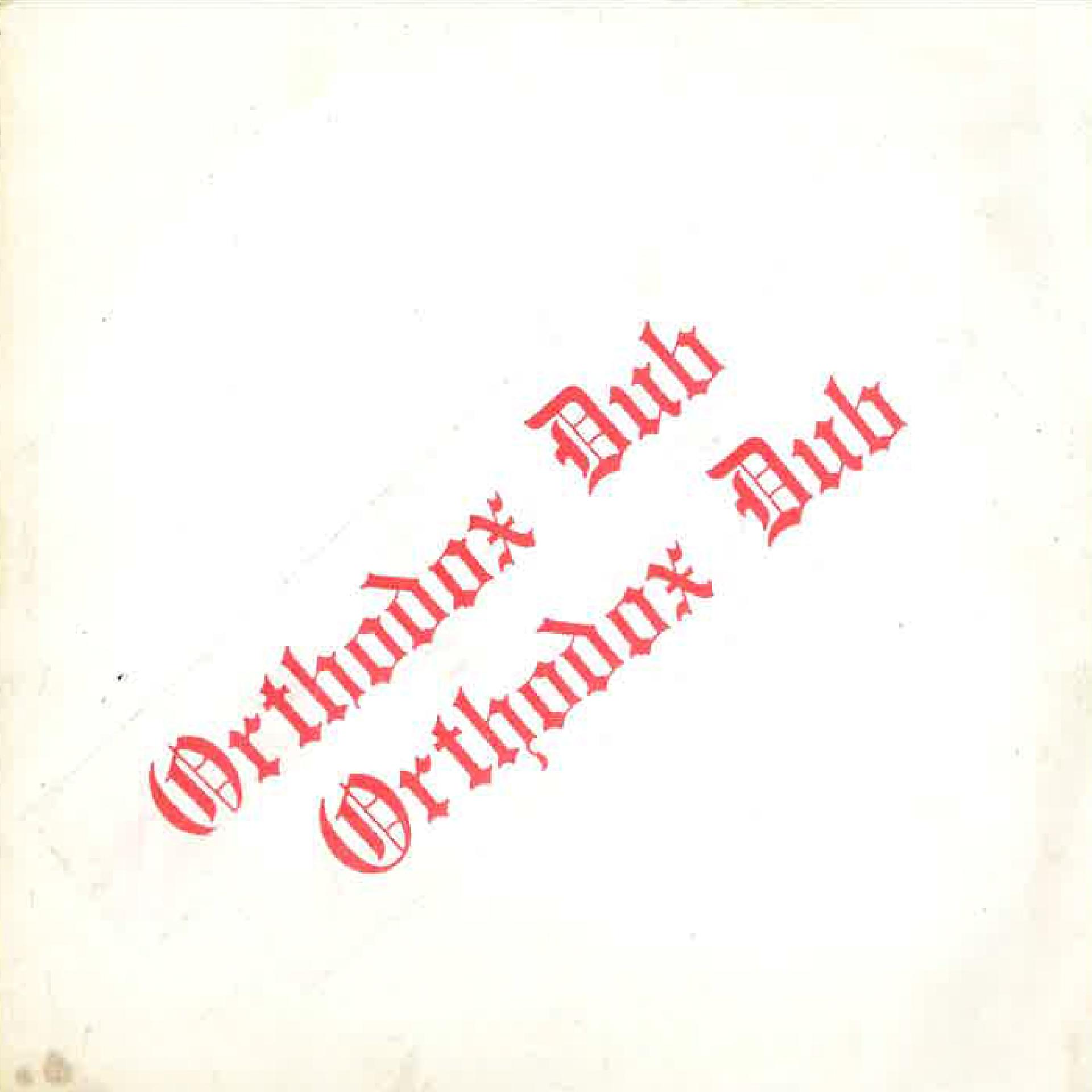 Постер альбома Orthodox Dub